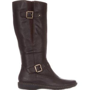 b.o.c by Born Concept Austin Brown Riding Knee-Hi Boots Wide Calf Sz 6 NWT/NWOB